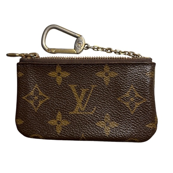 Louis Vuitton Accessories - Louis Vuitton Monogram Canvas Key Cles Coin Pouch Keychain Small Card Holder